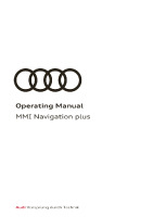 Audi A6 - Operating Manual MMI Navigation Plus 2018 EN